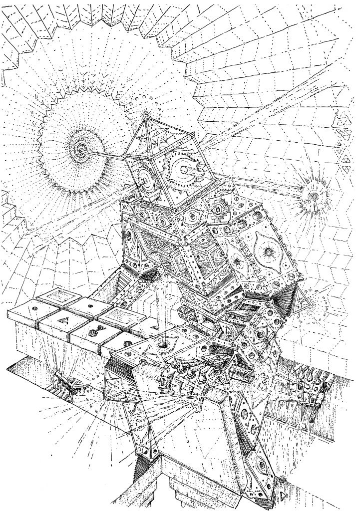 Dimensional authority, drawing by DMT vision